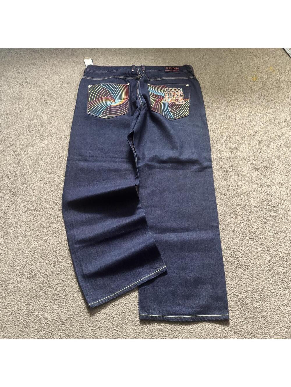 Insanely Rare Grail Deadstock Coogi Baggy Jeans “Coogi King of Color”